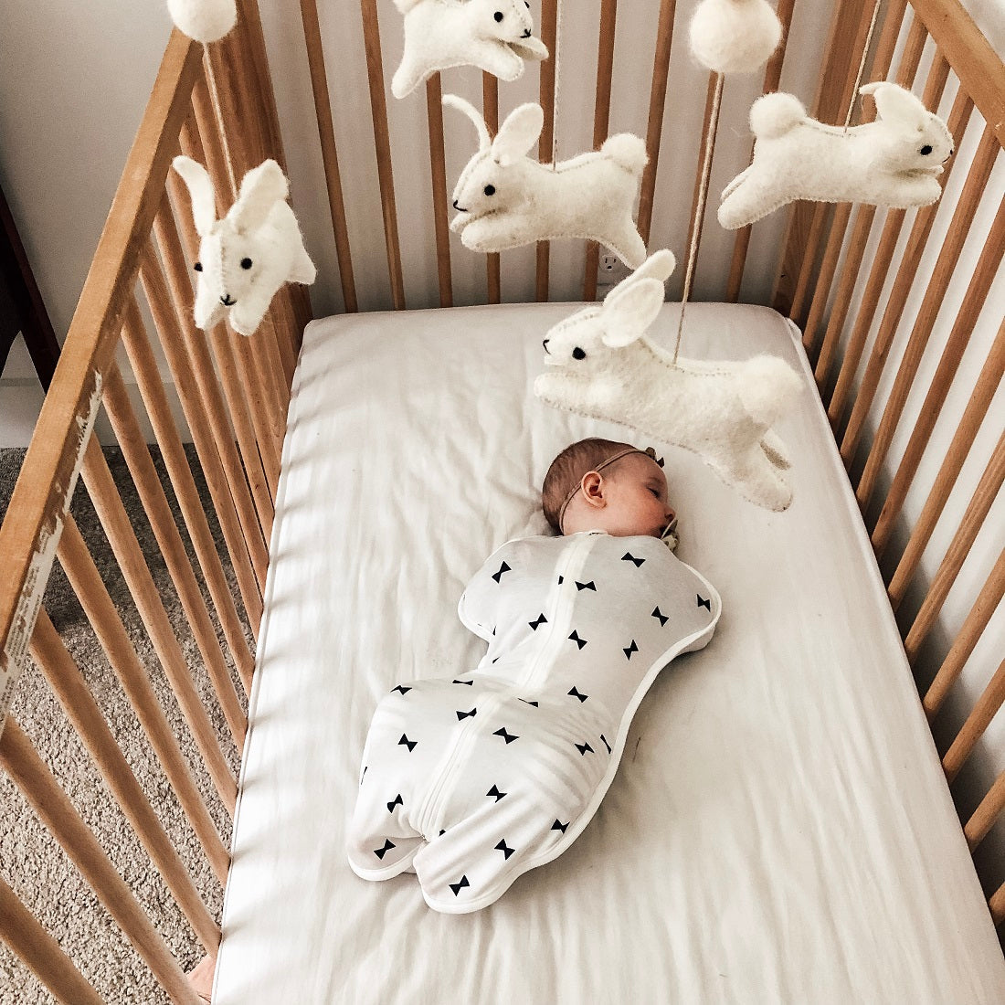 Organic Cotton Zipper Swaddle – Soft & Breathable Comfort