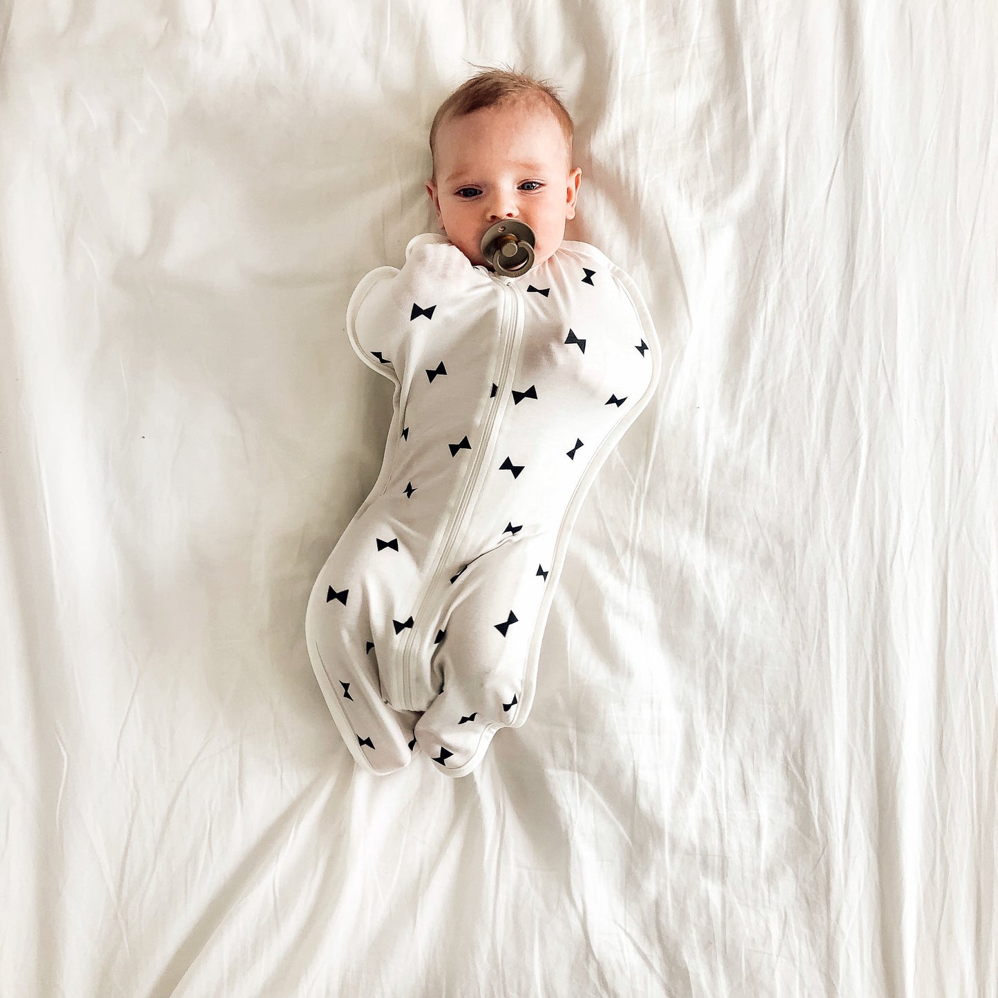 Organic Cotton Zipper Swaddle – Soft & Breathable Comfort